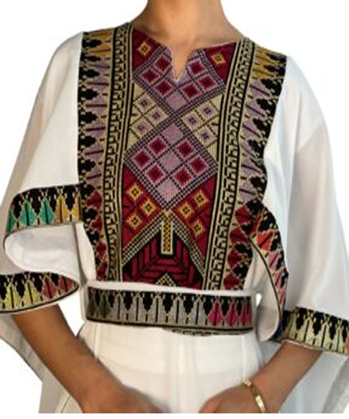 White modern Ghand Size Small!!