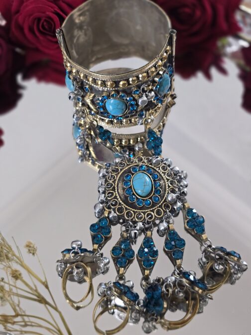 Vintage bracelet turquoise blue