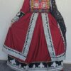 Dark red layered Ghand