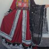 Dark red layered Ghand