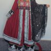 Dark red layered Ghand
