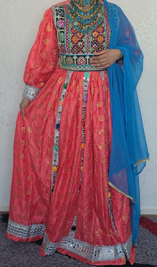 Coral pink Ghand