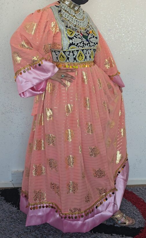 Peach pink ghand