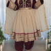 Luxury Cream & Maroon Ghand