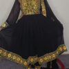 Black Ghand with shimmery gold