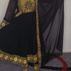 Black Ghand with shimmery gold