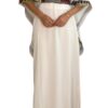 White modern Ghand Size Small!!