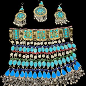 Turquoise and sky blue set