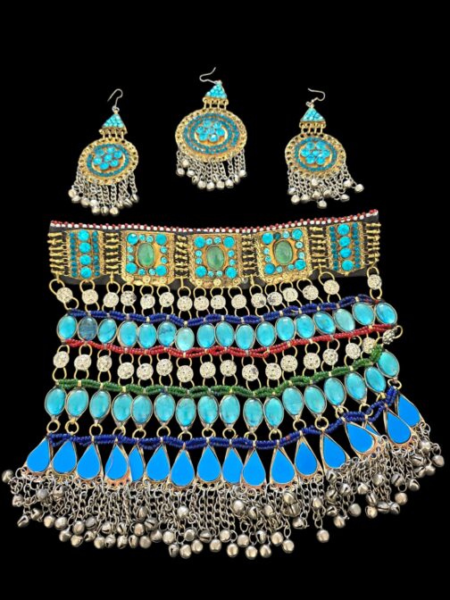Turquoise and sky blue set