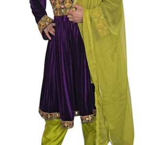 Purple and lime elegance