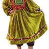 Olive green satin Ghand