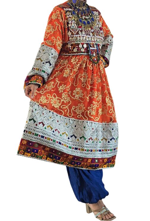 Orange Kuchi dress