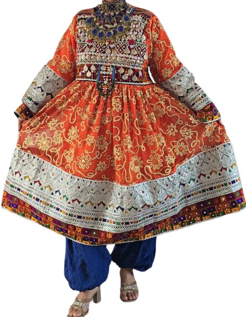 Orange Kuchi dress