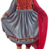 Silver Gray Satin Ghand