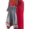 Silver Gray Satin Ghand