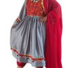 Silver Gray Satin Ghand