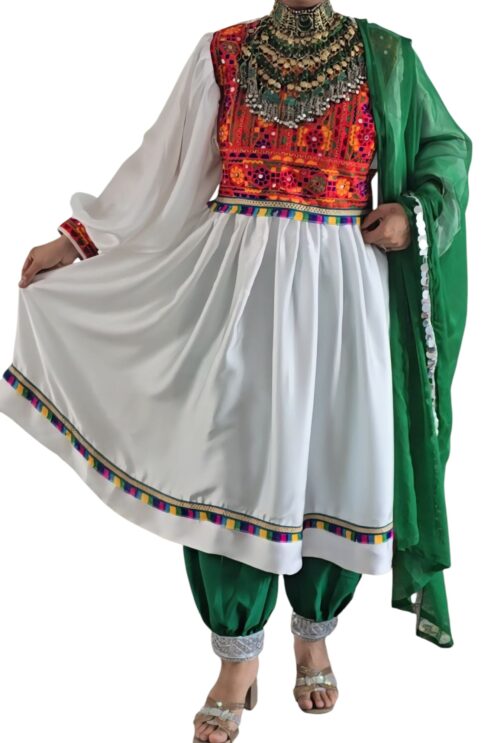 White Satin Ghand