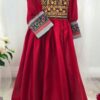 Red traditional dress