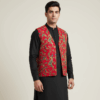Red man waistcoat
