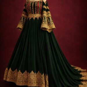 Zamarud-e-Shahi Bridal Gown