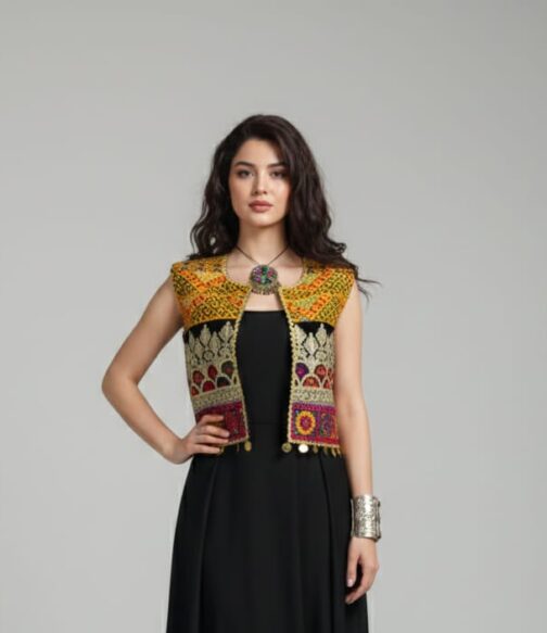 Gul-e-naz waistcoat