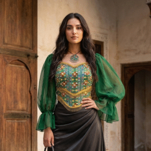 Zeba corset top