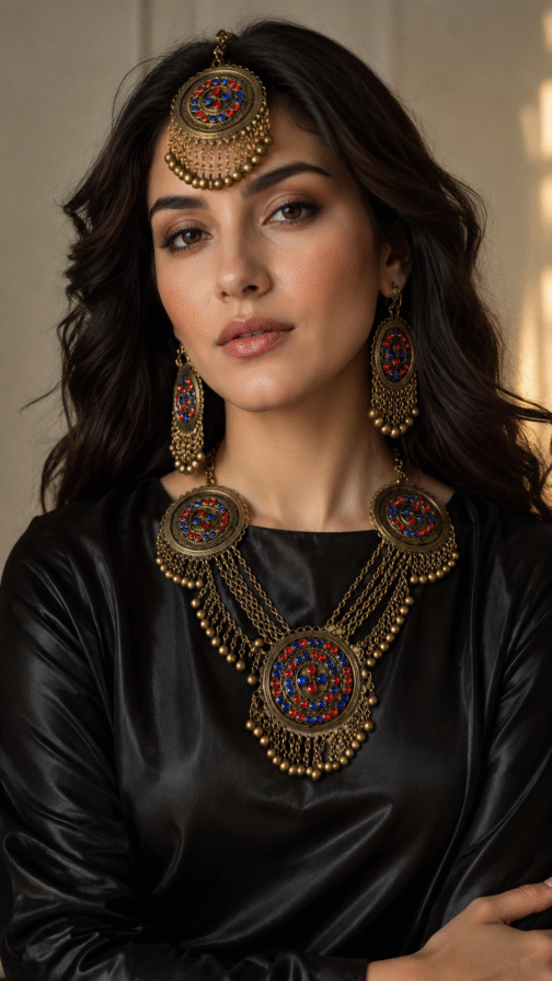 Mozadah jewellery set